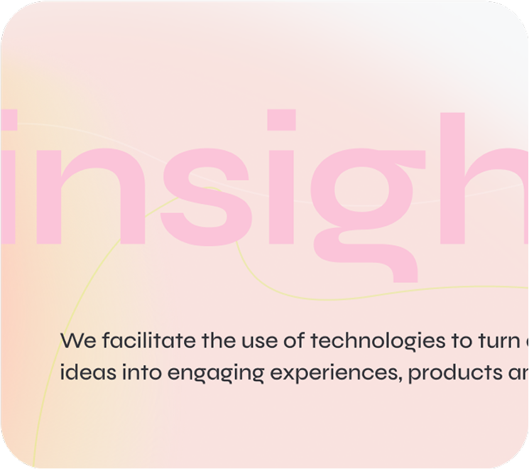 Bolha.ag 'insights' section on a gradient background.
